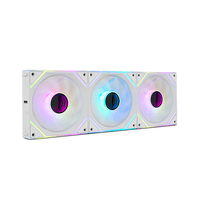 Miniatura 1 de Nox Vent. HUMMER PRO LINK Kit x3 fans ARGB Mag Bl