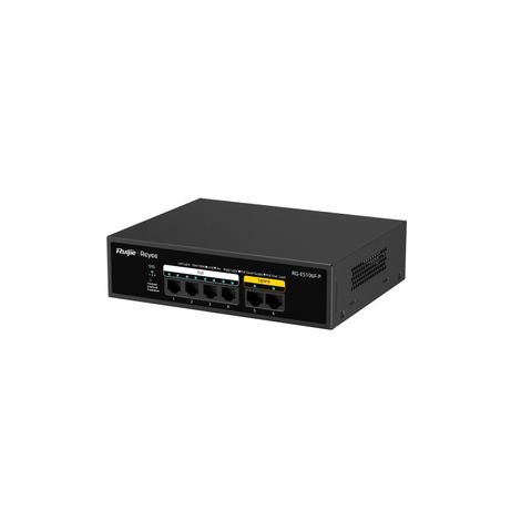 SWITCH RUIJIE UNMANAGED 8 PUERTOS GIGABIT POE 1 SFP BLACK - Imagen 4 de 7 SWITCH RUIJIE UNMANAGED 8 PUERTOS GIGABIT POE 1 SFP BLACK - Imagen 4 de 7