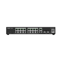 Miniatura 1 de SWITCH RUIJIE RG-ES220GS-P 20 PUERTOS GIGABIT POE 16 POE2 2RJ45