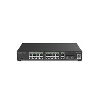 Miniatura 3 de SWITCH RUIJIE RG-ES220GS-P 20 PUERTOS GIGABIT POE 16 POE2 2RJ45