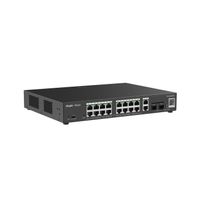 Miniatura 4 de SWITCH RUIJIE RG-ES220GS-P 20 PUERTOS GIGABIT POE 16 POE2 2RJ45