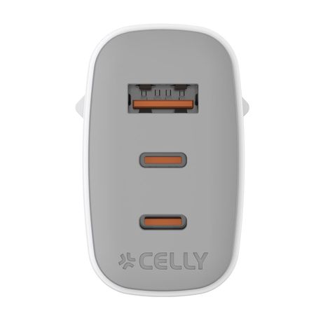 CARGADOR GAN 1USB 2USBC 65W WH - Imagen 3 de 4 CARGADOR GAN 1USB 2USBC 65W WH - Imagen 3 de 4