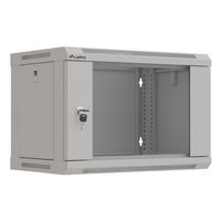 Miniatura 2 de ARMARIO LANBERG MURAL RACK 19" 6U 540X350 FLAT PACK GRIS PUERTA CRISTAL