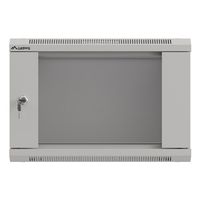 Miniatura 4 de ARMARIO LANBERG MURAL RACK 19" 6U 540X350 FLAT PACK GRIS PUERTA CRISTAL