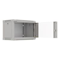 Miniatura 7 de ARMARIO LANBERG MURAL RACK 19" 6U 540X350 FLAT PACK GRIS PUERTA CRISTAL