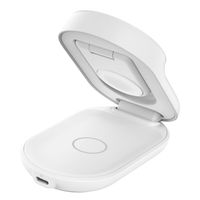 Miniatura 3 de BASE DE CARGA BELKIN ULTRACHARGE BLANCO MAGNETICO PLEGABLE QI2 25W MOVIL RELOJ Y AURICULARES BLANCO