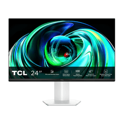 MONITOR GAMING TCL 24G54 23.8" FHD (1920 X 1080), 5MS, 100HZ, HDMI, VGA, BLANCO
