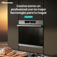 Miniatura 15 de HORNO HISENSE O643PX PIROLITICO MULTIFUNCION INOX