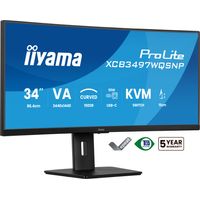 Miniatura 15 de IIYAMA XCB3497WQSNP-B1  ProLite 34" LED VA UltraWide Quad HD HDMI Altavoces