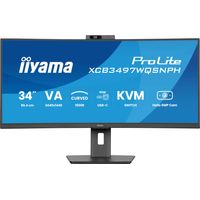 Miniatura 4 de IIYAMA XCB3497WQSNPH-B1  ProLite 34" LED VA UltraWide Quad HD HDMI Altavoces