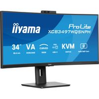 Miniatura 5 de IIYAMA XCB3497WQSNPH-B1  ProLite 34" LED VA UltraWide Quad HD HDMI Altavoces