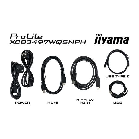 IIYAMA XCB3497WQSNPH-B1 ProLite 34" LED VA UltraWide Quad HD HDMI Altavoces - Imagen 18 de 18 IIYAMA XCB3497WQSNPH-B1 ProLite 34" LED VA UltraWide Quad HD HDMI Altavoces - Imagen 18 de 18