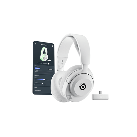 AURICULARES STEELSERIES - ARCTIS NOVA 5X BLANCO (61677) - Imagen 1 de 6 AURICULARES STEELSERIES - ARCTIS NOVA 5X BLANCO (61677) - Imagen 1 de 6