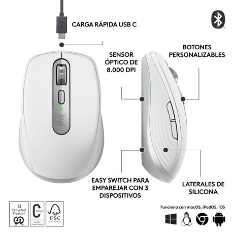 MX Anywhere 3S - PALE GREY - EMEA28-935 - Imagen 16 de 20 MX Anywhere 3S - PALE GREY - EMEA28-935 - Imagen 16 de 20