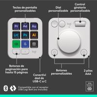 Miniatura 8 de Logitech MX Creative Console-PALE GREY-E