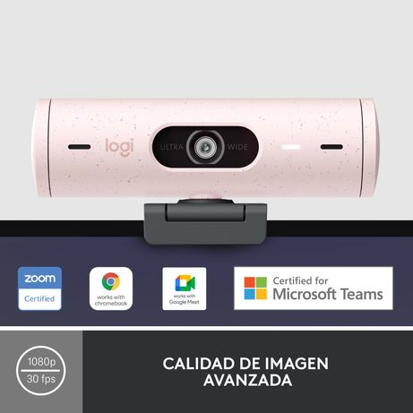 Logitech Brio 500 - ROSE - EMEA28 - Imagen 12 de 20 Logitech Brio 500 - ROSE - EMEA28 - Imagen 12 de 20