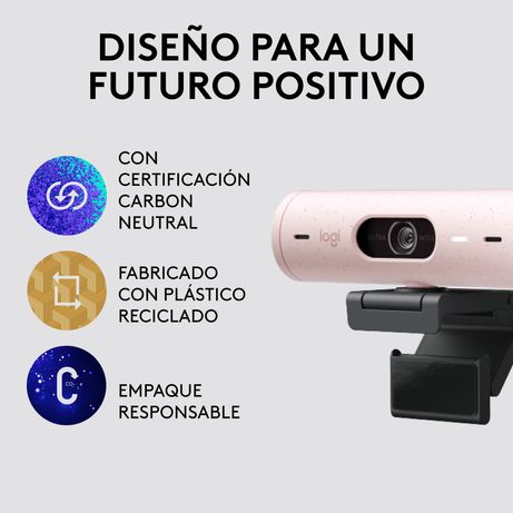 Logitech Brio 500 - ROSE - EMEA28 - Imagen 15 de 20 Logitech Brio 500 - ROSE - EMEA28 - Imagen 15 de 20