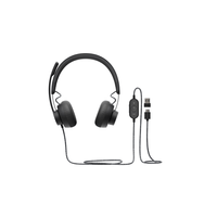 Miniatura 1 de HEADSET LOGITECH ZONE WIRED TEAMS USB-A USB-C GRAPHITE P/N:981-000870