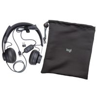 Miniatura 7 de HEADSET LOGITECH ZONE WIRED TEAMS USB-A USB-C GRAPHITE P/N:981-000870