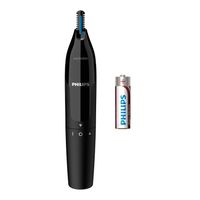 Miniatura 2 de CORTAPELO NASAL - OREJAS PHILIPS NT1650/16 IMPERMEABLE COLOR NEGRO PILA AA
