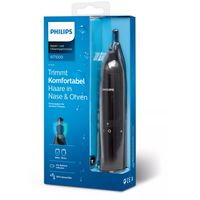 Miniatura 3 de CORTAPELO NASAL - OREJAS PHILIPS NT1650/16 IMPERMEABLE COLOR NEGRO PILA AA