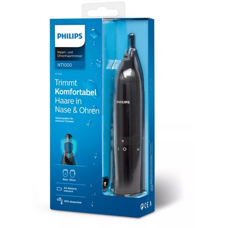 CORTAPELO NASAL - OREJAS PHILIPS NT1650/16 IMPERMEABLE COLOR NEGRO PILA AA - Imagen 3 de 5 CORTAPELO NASAL - OREJAS PHILIPS NT1650/16 IMPERMEABLE COLOR NEGRO PILA AA - Imagen 3 de 5