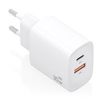 Miniatura 2 de CARGADOR AISENS GAN 30W 1XUSB-C PD3.0 QC4.0 1XUSB-A QC3.0 BLANCO