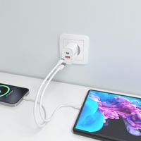 Miniatura 6 de CARGADOR AISENS GAN 30W 1XUSB-C PD3.0 QC4.0 1XUSB-A QC3.0 BLANCO