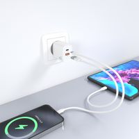 Miniatura 7 de CARGADOR AISENS GAN 30W 1XUSB-C PD3.0 QC4.0 1XUSB-A QC3.0 BLANCO