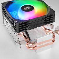 Miniatura 6 de VENTILADOR CON DISIPADOR DE CPU MARS GAMING MCPUX2 TDP 150W PWM LOW PROFILE FRGB NEGRO