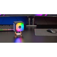 Miniatura 8 de VENTILADOR CON DISIPADOR DE CPU MARS GAMING MCPUX2 TDP 150W PWM LOW PROFILE FRGB NEGRO