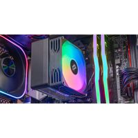 Miniatura 8 de VENTILADOR CON DISIPADOR DE CPU MARS GAMING MCPUX3 TDP 190W PWM LOW PROFILE FRGB NEGRO