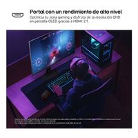 Miniatura 10 de MONITOR LG, 27 PULGADAS, 27GX704A-B, 68,6 CM, 2560 X 1440 PIXELES, QUAD HD, OLED, 0,03 MS, NEGRO