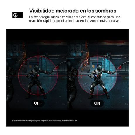 MONITOR LG, 27 PULGADAS, 27GX704A-B, 68,6 CM, 2560 X 1440 PIXELES, QUAD HD, OLED, 0,03 MS, NEGRO - Imagen 12 de 16 MONITOR LG, 27 PULGADAS, 27GX704A-B, 68,6 CM, 2560 X 1440 PIXELES, QUAD HD, OLED, 0,03 MS, NEGRO - Imagen 12 de 16