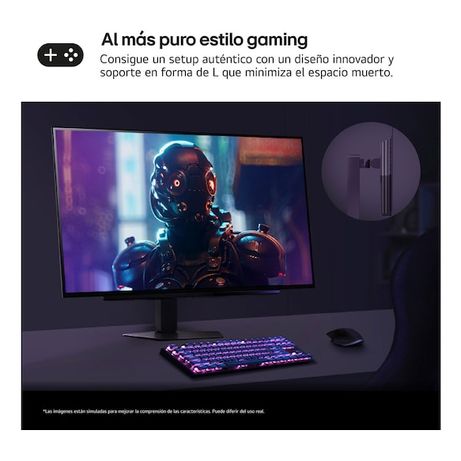 MONITOR LG, 27 PULGADAS, 27GX704A-B, 68,6 CM, 2560 X 1440 PIXELES, QUAD HD, OLED, 0,03 MS, NEGRO - Imagen 13 de 16 MONITOR LG, 27 PULGADAS, 27GX704A-B, 68,6 CM, 2560 X 1440 PIXELES, QUAD HD, OLED, 0,03 MS, NEGRO - Imagen 13 de 16