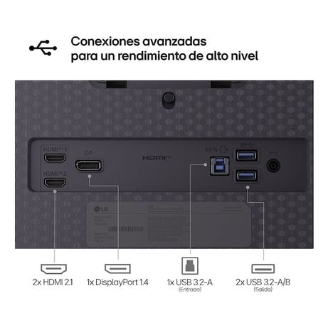 MONITOR LG, 27 PULGADAS, 27GX704A-B, 68,6 CM, 2560 X 1440 PIXELES, QUAD HD, OLED, 0,03 MS, NEGRO - Imagen 14 de 16 MONITOR LG, 27 PULGADAS, 27GX704A-B, 68,6 CM, 2560 X 1440 PIXELES, QUAD HD, OLED, 0,03 MS, NEGRO - Imagen 14 de 16