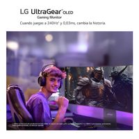 Miniatura 16 de MONITOR LG, 27 PULGADAS, 27GX704A-B, 68,6 CM, 2560 X 1440 PIXELES, QUAD HD, OLED, 0,03 MS, NEGRO