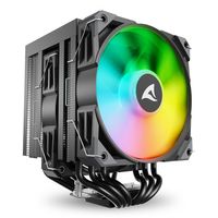 Miniatura 2 de VENTILADOR CPU SHARKOON A60 RGB 120MM NEGRO