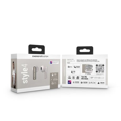 AURICULARES WIRELESS STYLE 4 CREAM - Imagen 7 de 7 AURICULARES WIRELESS STYLE 4 CREAM - Imagen 7 de 7