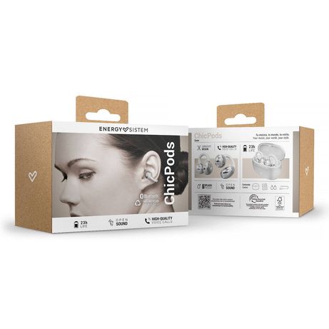 AURICULARES ENERGY SISTEM CHIC PODS TWS OPEN SOUND - Imagen 5 de 7 AURICULARES ENERGY SISTEM CHIC PODS TWS OPEN SOUND - Imagen 5 de 7