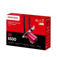 Miniatura 5 de PCI EXPRESS WIFI 7 TRIBAND Y BLUETOOTH 5.3 MERCUSYS MA37BE BE6500 2882Mps 6GHz 2 ANTENAS