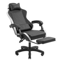 Miniatura 6 de SILLA GAMER MARS GAMING MGCXBBL NEGRA Y BLANCA RECLINABLE REPOSABRAZOS AJUSTABLE REPOSAPIES COJINES