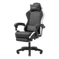 Miniatura 8 de SILLA GAMER MARS GAMING MGCXBBL NEGRA Y BLANCA RECLINABLE REPOSABRAZOS AJUSTABLE REPOSAPIES COJINES