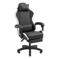 Miniatura 9 de SILLA GAMER MARS GAMING MGCXBBL NEGRA Y BLANCA RECLINABLE REPOSABRAZOS AJUSTABLE REPOSAPIES COJINES