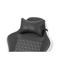Miniatura 11 de SILLA GAMER MARS GAMING MGCXBBL NEGRA Y BLANCA RECLINABLE REPOSABRAZOS AJUSTABLE REPOSAPIES COJINES