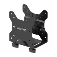 Miniatura 2 de SOPORTE AISENS MINI PC MUY VERSATIL NEGRO