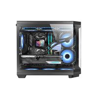 Miniatura 3 de CAJA MICROATX GAMING MARS GAMING MC3TCOREM TRIPLE CRISTAL TEMPLADO GPU 415mm 2x3.5 3x2.5 NEGRO