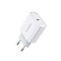 Miniatura 1 de CARGADOR PARED USB C 20W IPHONE / IPAD/ GALAXY CARGA RAPIDA BLANCO