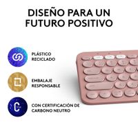Miniatura 17 de Pebble Keys 2 K380s TONAL ROSE ES
