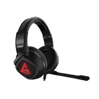 Miniatura 7 de Savio Strike Auriculares Al  mbrico Diadema M  sica uso diario Negro  Rojo